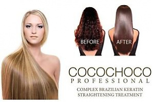 COCOCHOCO  keratinos hajegyenesítés - 3-4 havonta ismételni szükséges