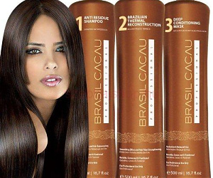 Brasil Cacau régi anyag - Jelenleg elérhető! 3-6 hónap Tartós hajegyenesítés!